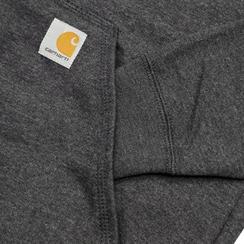 carhartt K288 XL Худи с капюшоном, с графическим логотипом и свободным кроем, мужское, Carbon_Heather(026) Соответствовать.