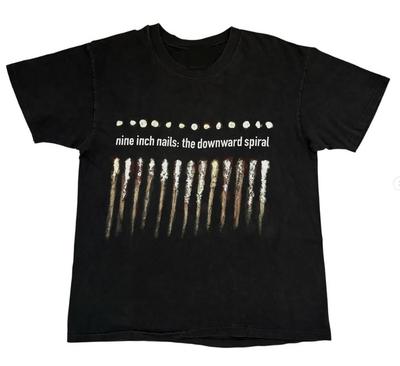 NIN Nine Inch Nails The Downward Spira Унисекс Футболка Все Размеры SB603