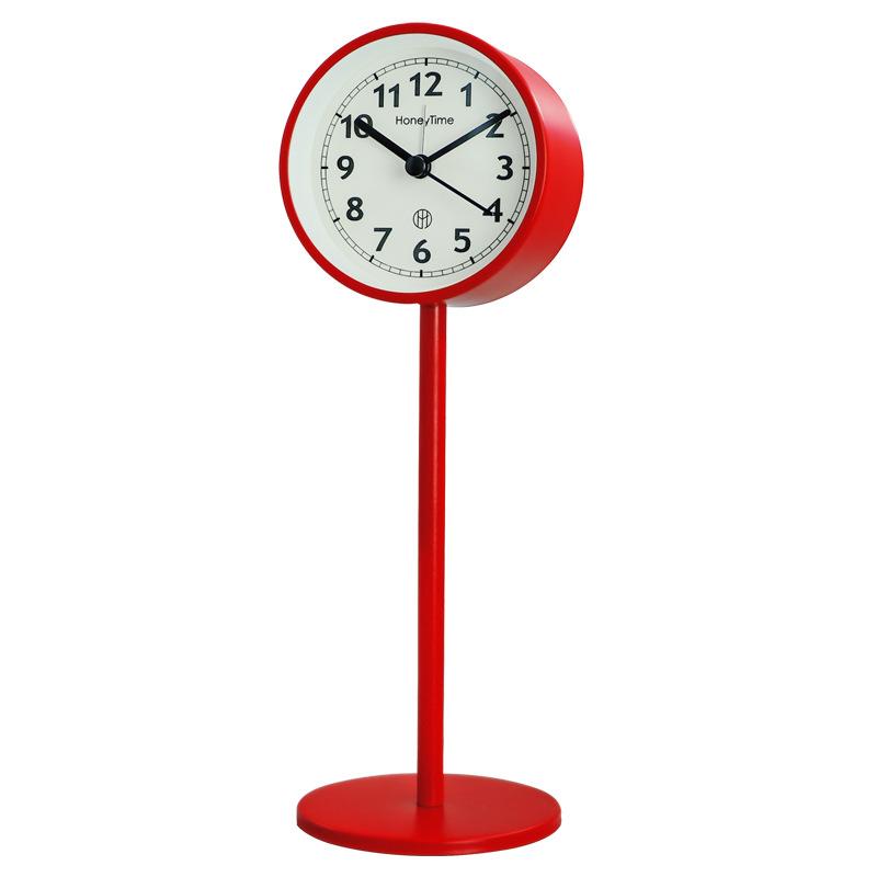 Современные простые настольные часы, настольные часы, настольные часы для гостиной, домашние настольные часы, часы с сидящим маятником, декоративный будильник