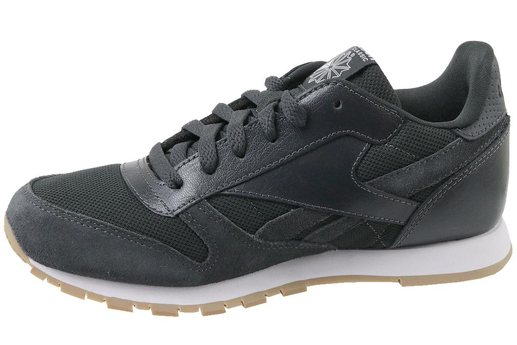 Reebok Кроссовки Cl Leather Mcc, для девочки серые