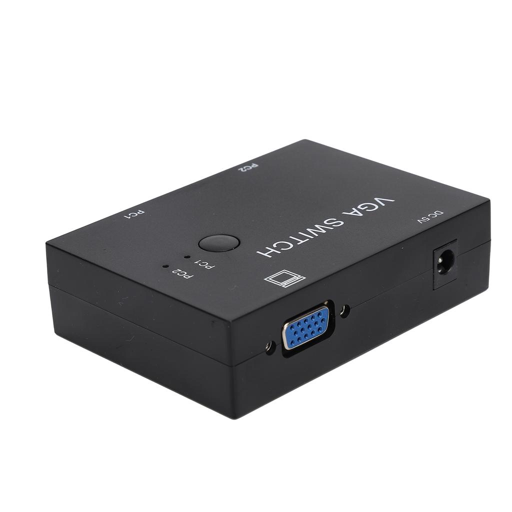 VGA Switcher 2 Входа +1 Выход Многокомпьютерный Хост-Конвертер 2 Хоста В 1 Дисплей Экран