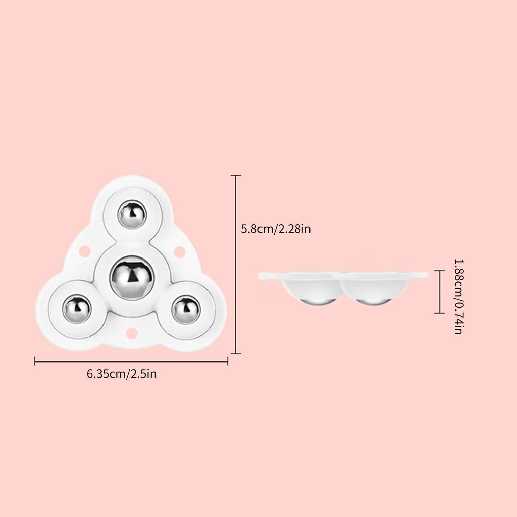4 шт. не клеящиеся ролики для мебели с вращающимися на 360 градусов шариковыми колесами для крепления мебели на диван-кровать