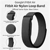 Металлический корпус + Официальный нейлоновый ремешок-петля для Google Fitbit Air Прочный браслет для Google Fitbit Air Удобные аксессуары для ремешка 3