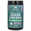 Organic Super Greens, Berry, 6.7 Oz (189 G)