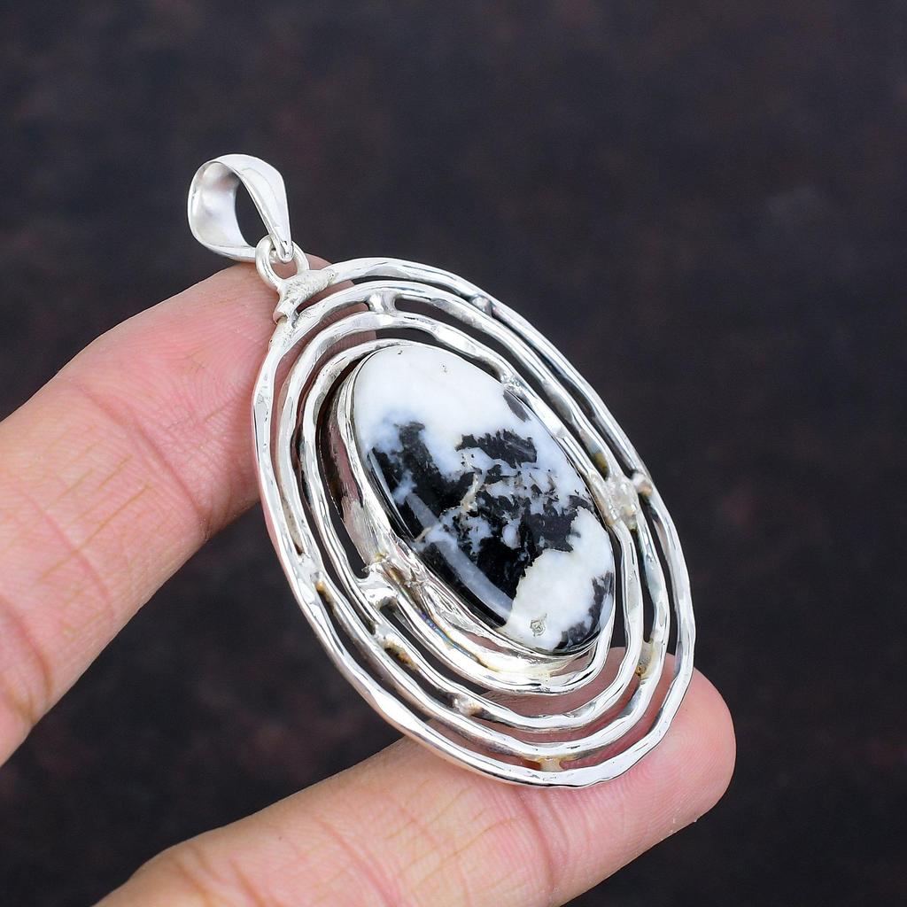 Белый бирюзовый кулон из буйволиного серебра 925 пробы, приличное ювелирное изделие, изящный кулон ручной работы, кулон из натурального драгоценного камня, подарки для матери