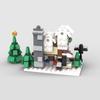 Архитектурный магазин Street View House Micro Castle Building Blocks Kit Girls Shop Bricks Classic Model For Gift Children Kids Toy