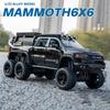 1/32 Scale Dodge Tyrannosaurus Rex RAM 1500 TRX 6*6 Warlord Alloy Miniature Car Diecast Metal Scale Car Model Sound and Light Kid Toy Car