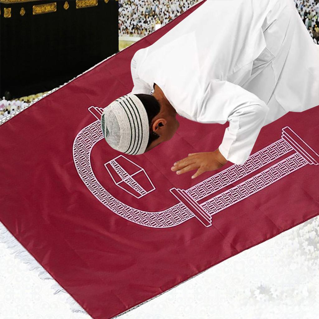 Арабский молитвенный коврик, исламские молитвенные коврики, переносные дорожные мусульманские паломнические коврики, коврик для дома, коврик для преклонения колен, моющийся коврик для поклонения