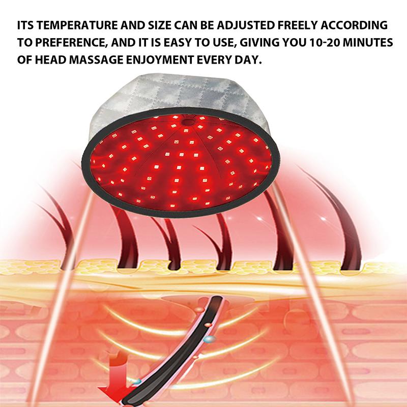 Шапочка для спа-салона для волос с электрическим подогревом, регулируемая лечебная шапочка для ухода за волосами, отпариватель для волос, термонагревательная шапочка для личной гигиены