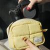 Square Makeup Bag Puffer Skincare Storage Bag Aesthetic Cosmetic Pouch  Sundry Organizer