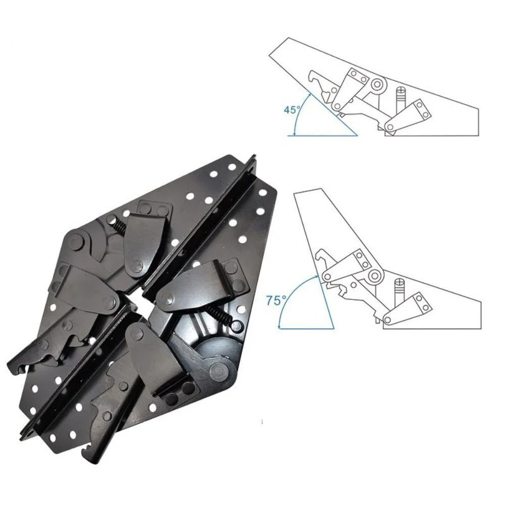Износостойкий шарнир двойного назначения для складного дивана-кровати, шарнир-бабочка для дивана, функциональный шарнир для дома