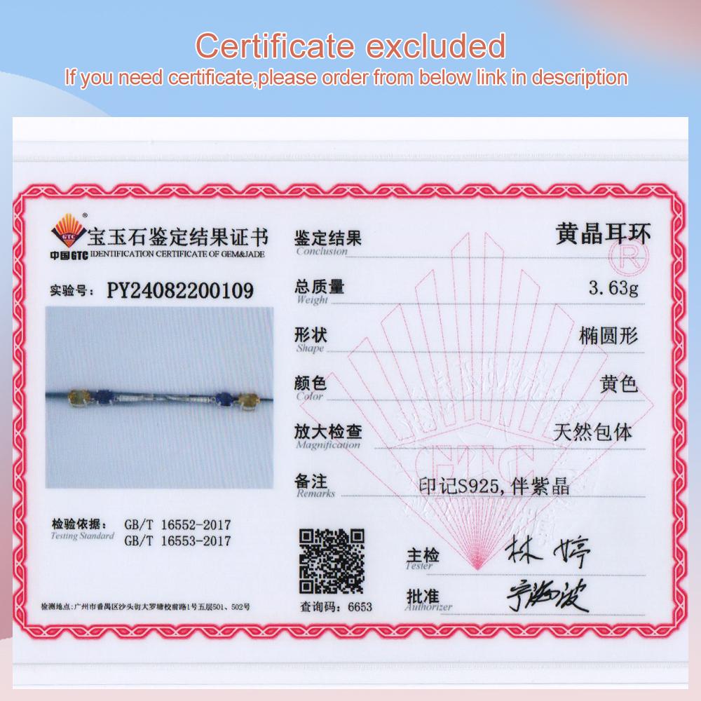 Модный тренд, камень февраля, аметист и цитрин, натуральный драгоценный камень с 925 серебряными серьгами для женщин и девушек, изящные ювелирные украшения в подарок