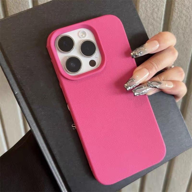Силиконовый чехол для телефона Candy Color Lichee Pattern для iPhone 16 Pro Max 15 14 13 12 11 Pro Max X XR XS Max, противоударный чехол на заднюю панель