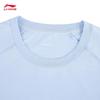 Li-Ning Мужская удобная модная универсальная спортивная футболка с коротким рукавом ATSW413