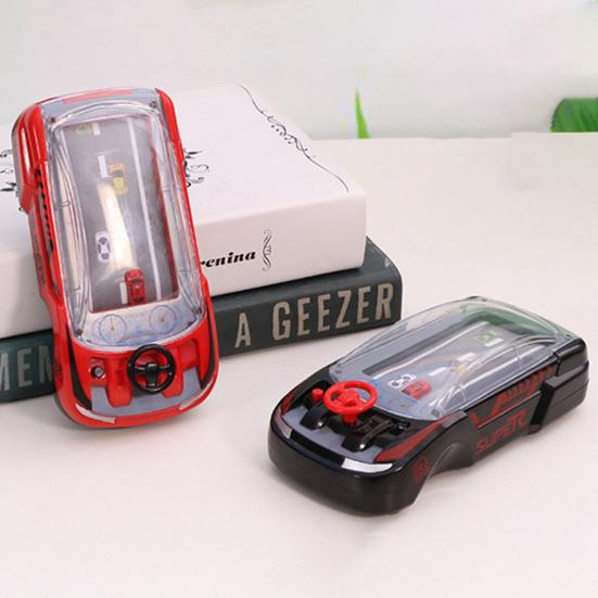 Тренировка мышления Игра для мозга Изысканная портативная симуляция Гоночная машина Машина Мультяшная консоль