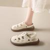 New Women's Roman Style sandals--Hollow Out Breathable Two Wear Comfortable Wearing Wearable and Durable Flat Shoes