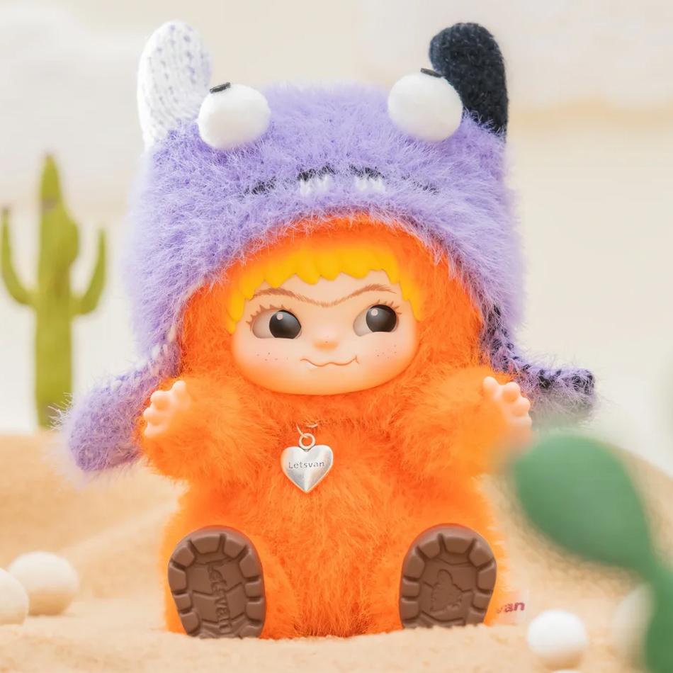 Wakuku V1 V2 Блайндбокс Лиса и Кролик Серия 'Trick Or Treat' Виниловая кукла Сюрприз-пакет Брелок Модный игрушечный Mystery Box Подарки