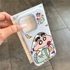 Jelly Two-in-one Mobile Phone Case Hollow for Apple Mobile Phone Case Silicone Ultra-thin for Apple 13pro Creative Crayon Shin-chan