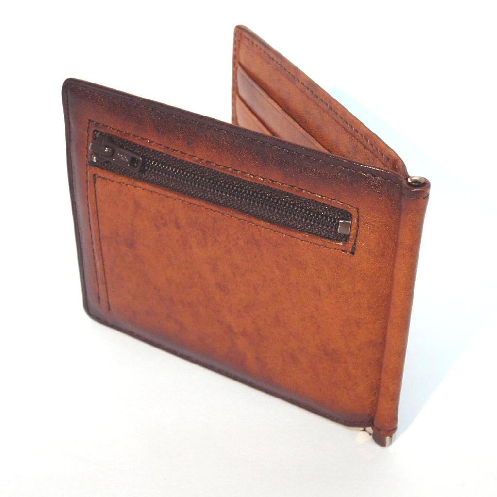 Зажим Лугарда Билла 5209 [Luggard/G3] (денежный клип) (коричневый)