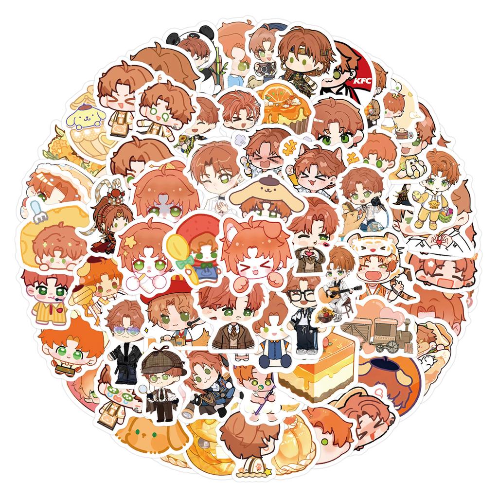 105 New Styles of Xia Mingxing Graffiti Stickers Decorate Refrigerator Skateboard Water Cup DIY Personalized Stickers