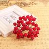 Mini FakeFruit Foam Berries Artificial Pomegranate RedCherry Bouquet Artificial Flower Decorations Christmas Red Berry Decor
