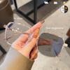 1Pc New Photochromic Glasses Anti Blue Glasses Men Women Anti UV Sunglasses Square Clear Frame Eyewear