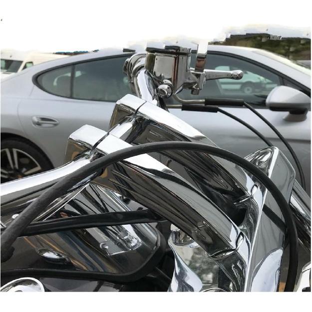 Handlebar Clamp Riser for Shadow 750 for Aero for VTX1300C for VTX 1300 for Tourer for VTX 1800N for VTX 1800 for Retro Motorcycle Handlebar Risers