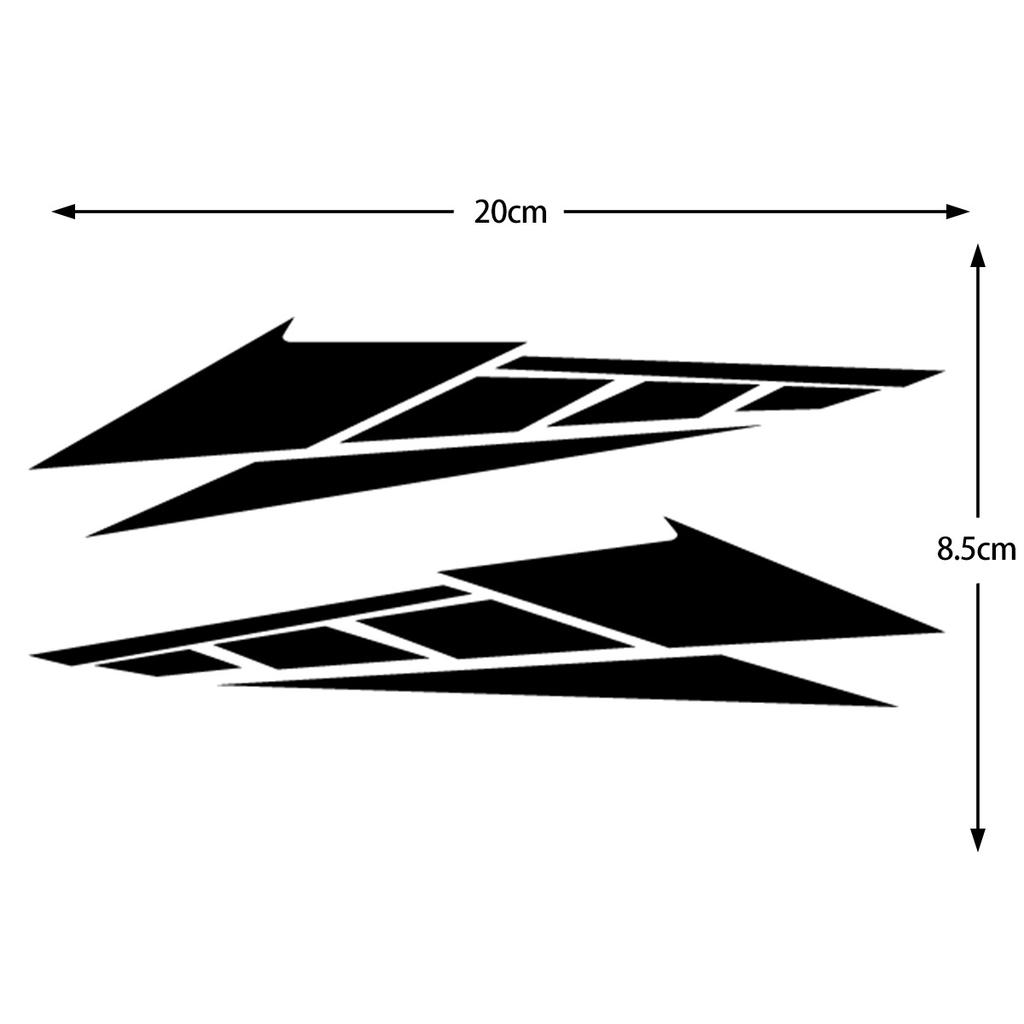 Revs Мотоциклетное Переднее Крыло Мото Боковая Часть Кузова Головной Хвост Коробка Светоотражающие Виниловые Наклейки Аксессуары Декаль для YAMAHA NMAX XMAX TMAX