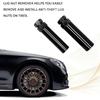 Large 6 Spline Lug Nut Socket Spline Lug Nut Key, Wheel Lock Key Fuel Rim Nuts Lock Removal For 6Spline Wheel Nuts And 21Mm 13/16 Inch & 22Mm 7/8