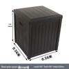 **Outdoor Sun Protection Garden Storage Cabinet**