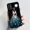 Для TCL 30 SE 30E 306 305 Чехол 6165D 6102H 6102A 6102D Чехол для телефона Модный Черный Мягкий Силиконовый Корпус Бампер с Бабочками и Цветами