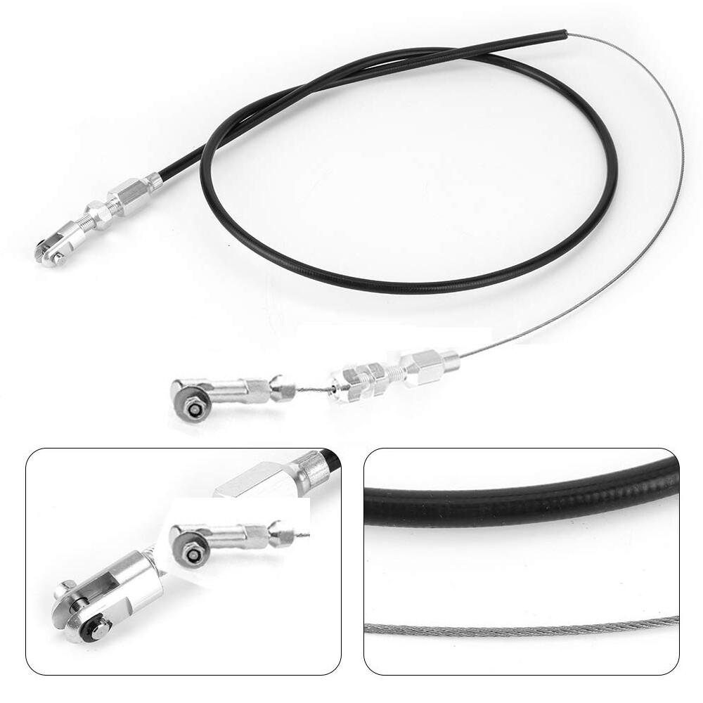 Universal 24" Stainless Steel Throttle Cable Braided fits for Ford Mustang GM