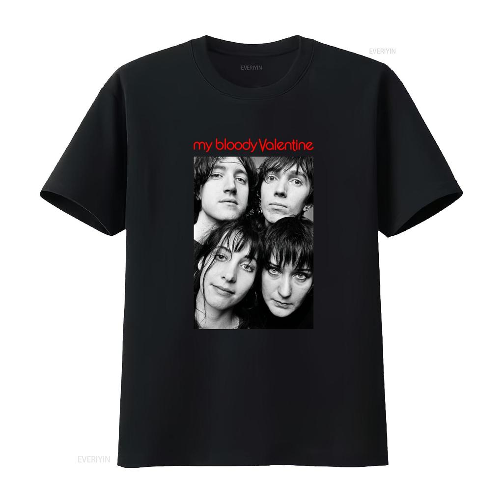 Vintage My Bloody Valentine 1991 Tour T Shirt Classic Rock Vibe for Fans vintage Washed streetwear Breathable Unisex Slightly
