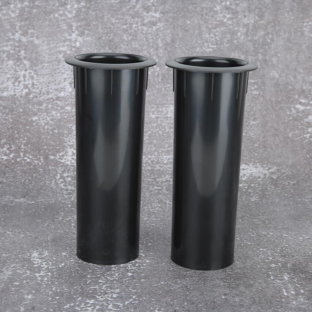 2PCs Open Hole 50mm Tube Smooth Inner Wall Speaker ABS Plastic Inverted Tube for 4 6 Inches Speakers(Open Hole 50mm