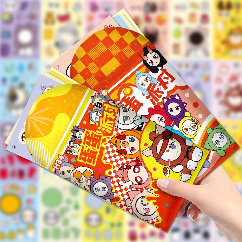 Popular Egg Cartoon Stickers for 3-6 Year Olds: DIY Dress-Up and Educational Art Toy for Kids