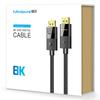 MINDPURE DP002 1m Displayport 1.4 Cable 32.4Gbps 8K 60Hz DP to DP Male to Male Wire