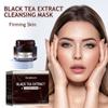 Маска с черным чаем, деликатные поры, омоложение кожи, очищение пор, подходит для всех типов кожи