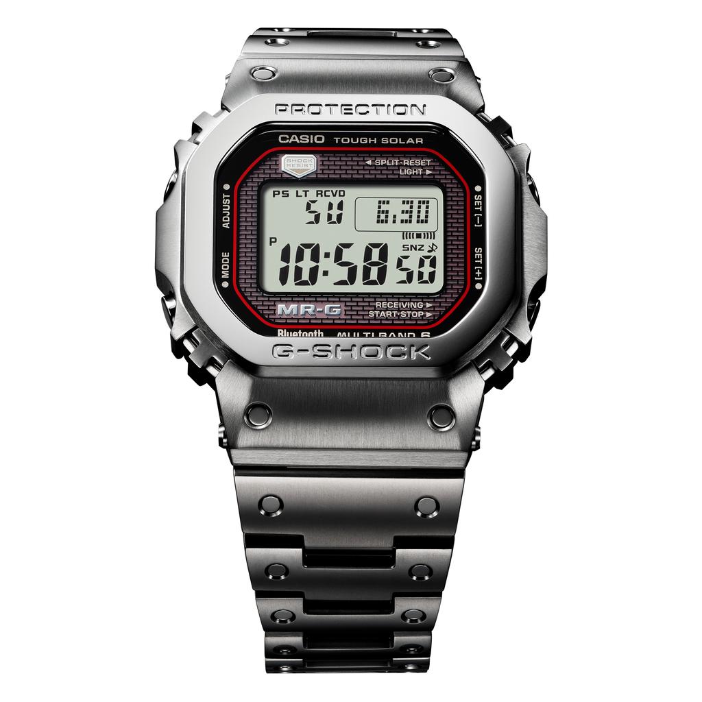 Casio Мужские часы G-SHOCK MRG-B5000D-1, кварцевые, ударопрочные, водонепроницаемые 200 м