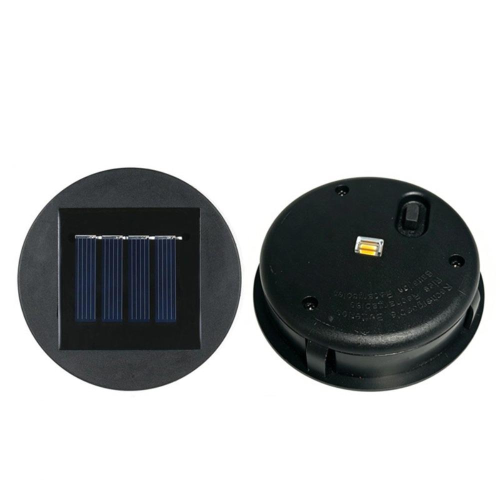 Waterproof Solar Light Lid Hollow Pattern Solar Lamp Shade For Outdoor Hanging Lights