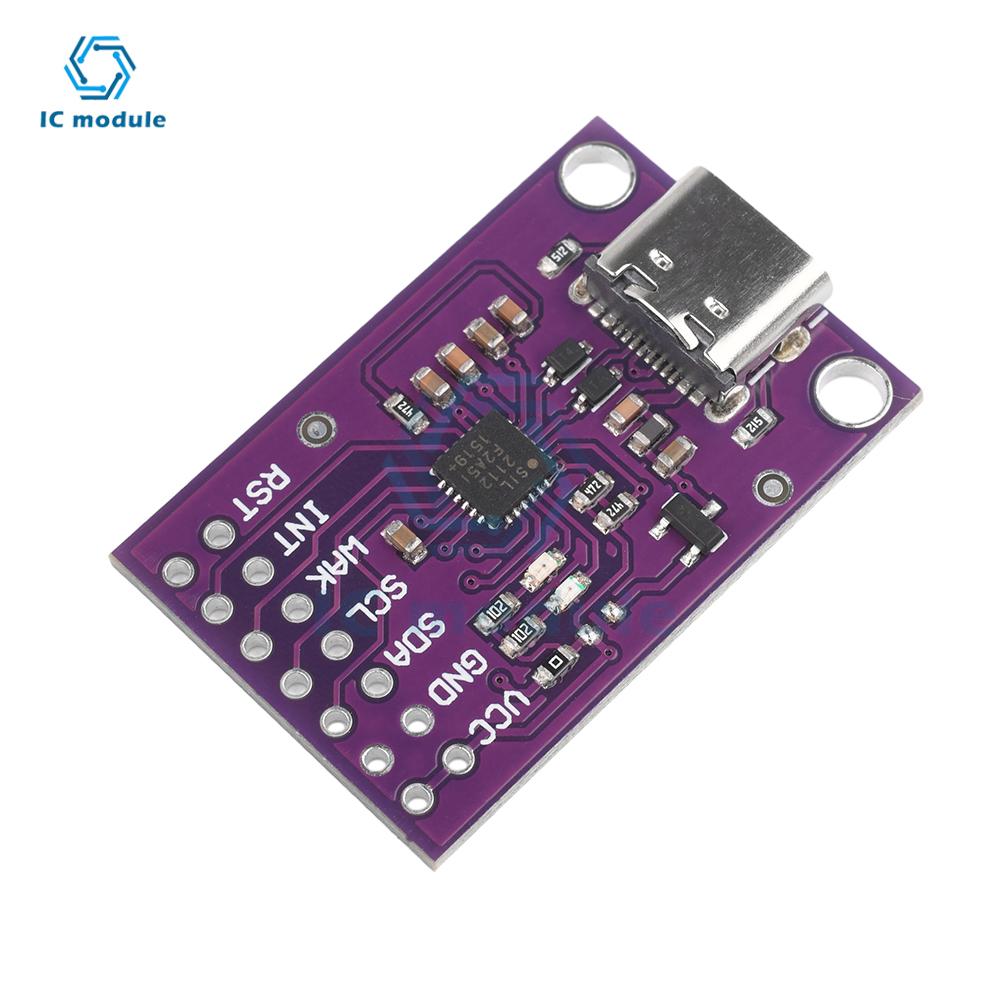 CP2112 Module USB to SMBus/I2C Converter, Compact 32mm*21mm Size with HID Class Support, No Driver Needed
