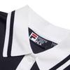 Fila Модное Повседневное Классическое Платье с Коротким Рукавом и Воротником Поло Женские Платья Легендарно-Синее F51W429302ANV