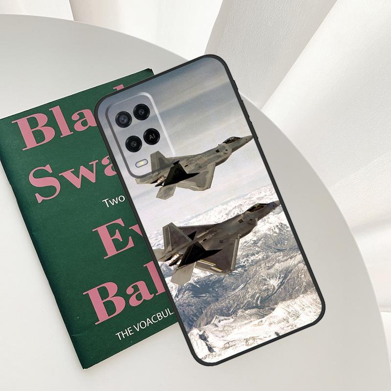 Fighting Plane Aircraft For OPPO A5 A6 Pro A15 A17 A77 A16 A76 A96 A18 A38 A58 A78 A98 A54 A74 A94 A40 A60 A80 Case