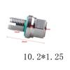 M8.2/10.2/12.2/14.2/16.2 1.25/1.5/1.75 Oil Drain Plug Oversize Piggyback Stainless Steel Self Tapping Oil Pan Thread Repair Kit Oil Drain Plugs 3
