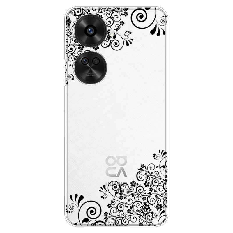 Чехол для Huawei Nova 12 SE, чехол для телефона в стиле Soft Girl, противоударный чехол для Huawei Nova 12SE, BNE-LX1, прозрачный силикон TPU