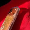 Креативный Забавный Чехол для iPhone 16/17 Pro с Жидким Песком и Лошадкой, Совместимый с 14/15 Pro Max, Женский