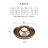 Thickened Stainless Steel Pet Food Bowl Anti-Choking Fat Slow Food Bowl Cat Coffee Dog House Slow Food Bowl