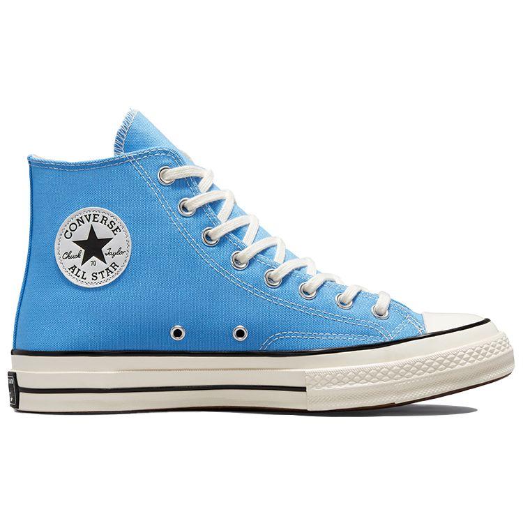 Converse Chuck 70 High University Blue Unisex Sneakers Egret Black 171566C