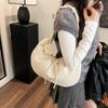 Retro   Leather Shoulder Bags for Women New Autumn Winter Simple Trend Bun Bag Korean Fashion Luxury Bags