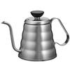 HARIO V60 Metal Drip Kettle Buono, Silver, 500ml Capacity, Hairline Silver, O-VKB-70-HSV