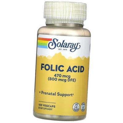 Фолиевая кислота, Folic Acid 470, 100вегкапс (36411085)